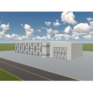 Quality Easy Assembly Prefab Metal Building Construction , Painted Galvanized Steel Frame wholesale