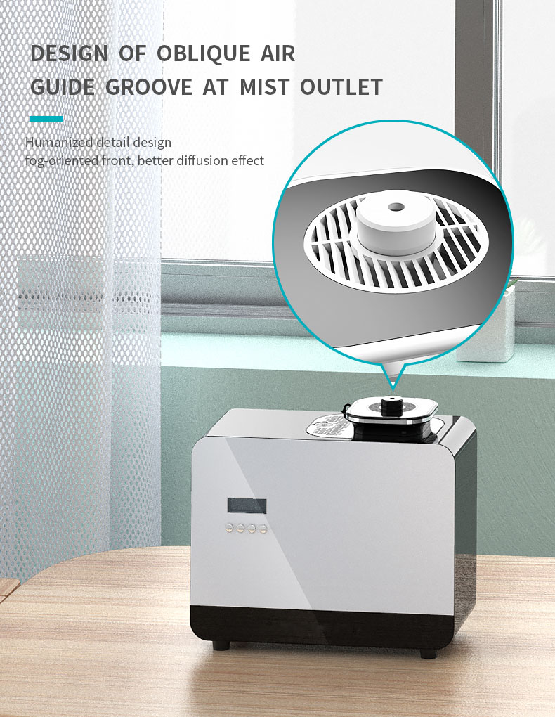 Factory Price 800ML Commercial Diffuser with Fan HVAC Scent Aroma Machine Marketing Portable Fragrance Oil Diffuser Scent