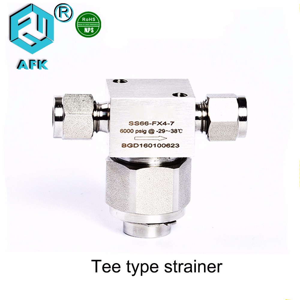Tee Type Air Compressor Check Valve 6000Psi High Pressure 2μm~40μm
