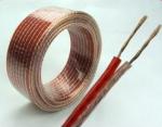 Oxygen Free Copper Audio Speaker Cable In Flexible PVC Jacket For Audio