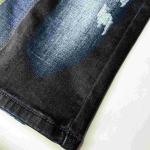 OEM Stretch Washed Cotton Spandex Denim Blue Fabric