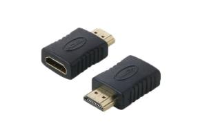 Quality QS AD003，HDMI male to HDMI Female Adapter wholesale