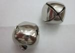 supply hard iron metal silver cross jingle bells for dog pet or toy of
