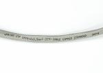 CAT6+2x0.5MM2 Pure Copper Siamese Camera Cable , Round Shape Outdoor Bulk CCTV
