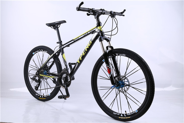 Made in China OEM 26 size disc brake Shimano 21/24/27 speed 6061 aluminium alloy MTB with mag alloy 6 spoke wheel