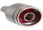 50 Ohm 12 Ghz RF Coaxial Connectors Male Plug Crimp Stainless Steel Body
