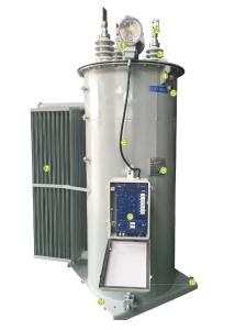 Quality 500KVA 200A Oil Type Transformer 19920V 200KV BIL Line Regulator wholesale