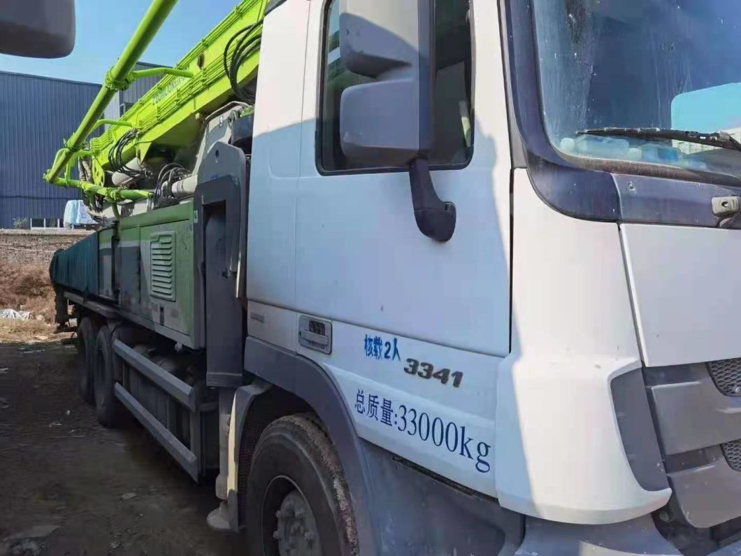 Zlj Used Heavy Equipment 49 Meter Concrete Pump Truck