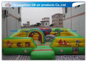 Quality Inflatable Jumping Castle Jungle Castle Kids Inflatable Jungle Bouncy Castle wholesale