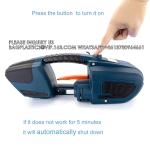 Electric Strapping Machine For 1/2-5/8 Inch PP PET Strap Automatic Strapping