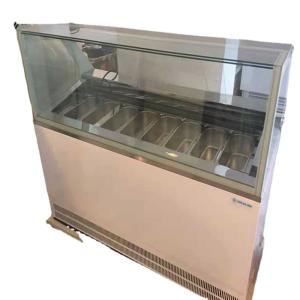 Quality Fricool -18 ℃ Commercial Gelato Showcase Freezer 220V 50HZ wholesale