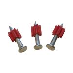 High Strengh Powder Driven Fasteners With Red Flute 3.7mm Shank Dia