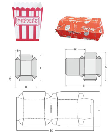 200Pcs/Min 600GSM Food Box Edge Erecting Equipment