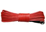 UTV SUV ATV Black Synthetic UHMWPE Rope 6mm*15m 1/4" x 50ft Non Rotational