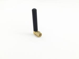 Quality Black Right Angel Omni Directional WiFi Antenna 2400-2500 Mhz Frequency wholesale