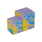 Square Recyclable Custom Printed Candle Boxes Sky Themed Vibrant