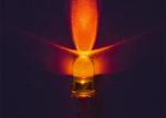 F5 5mm 630nm 800mcd 0.5W Crystal LED Diode Clear Lens