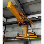 Wall Traveling Telescopic Jib Crane 5 Ton Jib Crane