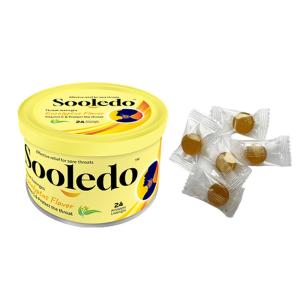 Quality Iron Tin Box Throat Lozenges Eucalyptus Flavor With Candy Shape wholesale