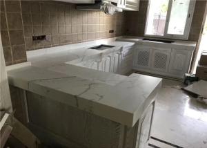 Quality Modern Calacatta Prefab Quartz Countertops Enviroment Material CE Certificated wholesale
