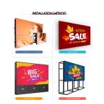 Seamless Lcd Video Wall Display Stand 46 Inch 1x3 3x2 2x3