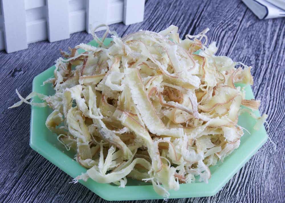 Giant Dried Shredded Squid 20% - 24% Moisture 24 Months Shelf Life