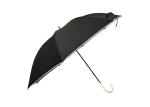 Black Hand Open Kids Compact Umbrella UV Coating Inside 8mm Metal Shaft