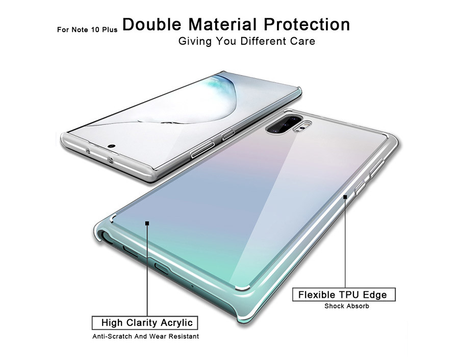 PC+TPU case for Samsung Note10 Plus, Newest mobile phone case 2019
