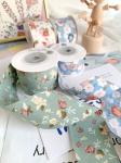 Bow Personalised Printed Ribbon 40mm Floral Printed Ribbon