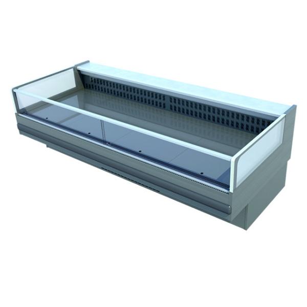 Seafood Refrigerated Meat Display Cabinets ,R404a R290 Open meat deli display