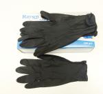 Black Extra Large Disposable Nitrile Examination Gloves Custom Service