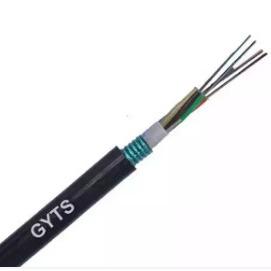 Quality 12 Core Outdoor GYTS Armoured Optical Fiber Cable Stranded Direct Buried wholesale