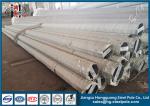 30FT 40FT 8 Sides Hot Dip Galvanized Tubular Steel Q345 500kg Design Load