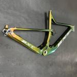 29er Carbon Full Suspension Frame Chameleon Color OEM XC Mountain Bike Frames