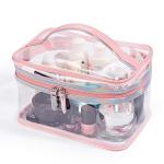 Large Capacity Clear PVC Cosmetic Bag One Compartment
