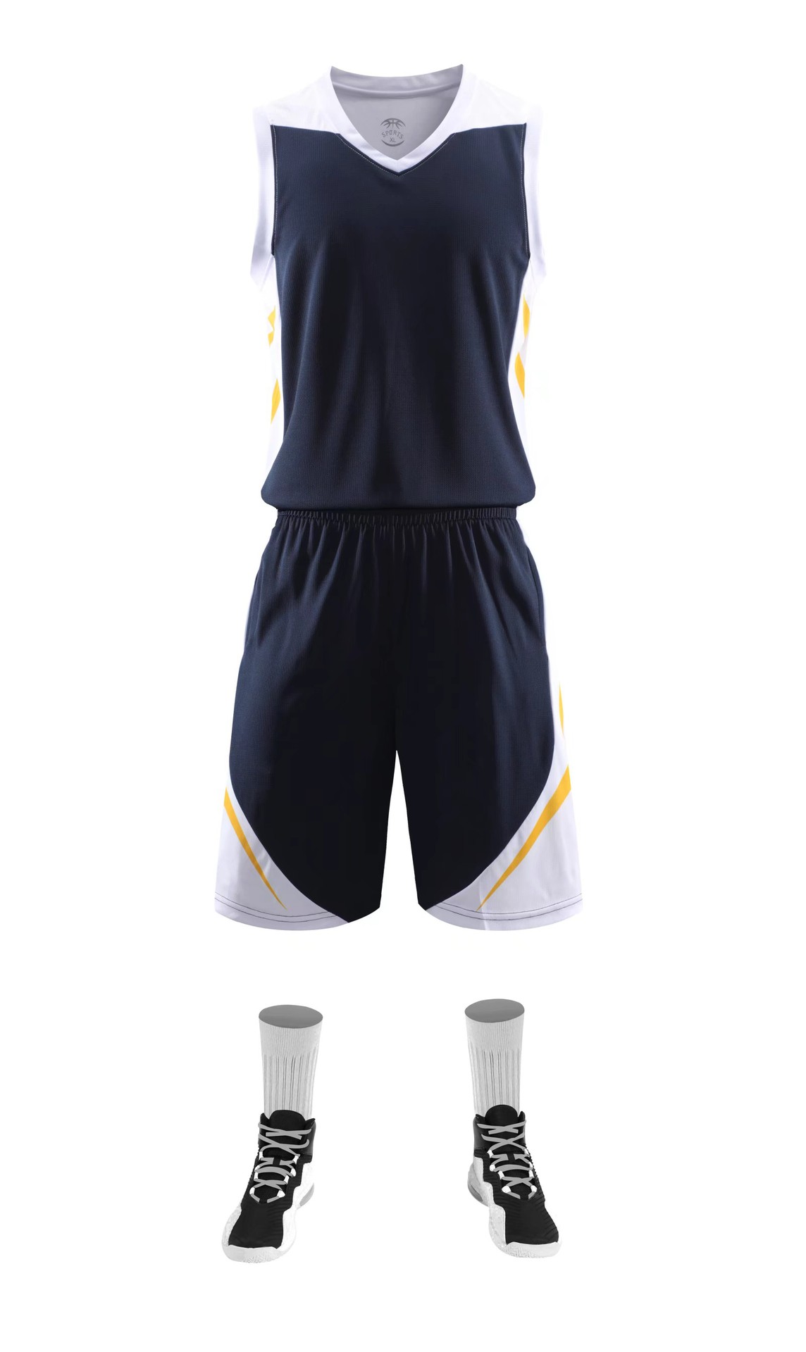Cutting shell soft fabric quick dye custom logo printing of mens basketball uniforms