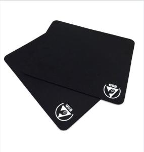 Quality Black Esd Products Mouse Pad Anti Static Fabric Material 220 * 180mm wholesale