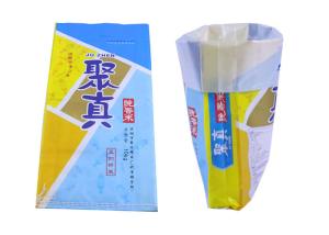 Quality 25KG Polypropylene Flour Sack Bags Transparent Fabric Bopp Laminated wholesale