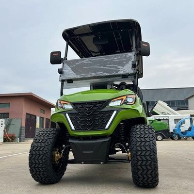 Four Seater Golf Cart Powerful Engine Multi Functional Seating Adaptable To Various Course Challenges