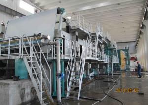 China Hot Air Pulp Drying Machine With Hydraulic Headbox Stainless Steel on sale