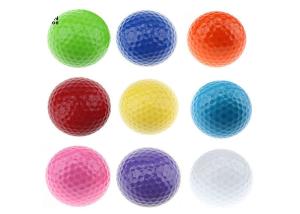 Quality Outdoor Promotional Bulk Golf Balls With Rubber &amp; Surlyn Material , 42.6-42.8mm Diameter wholesale