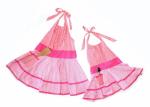 Parent Child Pink Cute Polyester Kitchen Cooking Apron