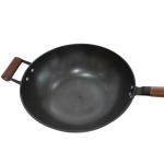 BSCI Home Kitchen Chinese Cast Iron Skillet Cooking Wok Pan Non Stick 32cm