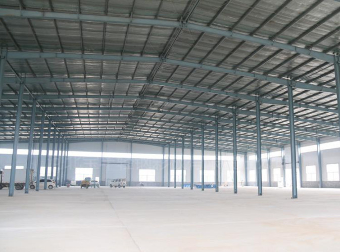 Large Span Metal Building Industrial Steel Structure Warehouse Design