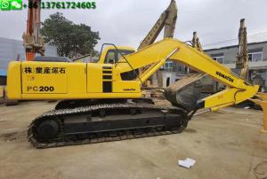 Quality 2008 Year 2200rpm Used Komatsu Excavator Crawler Type wholesale