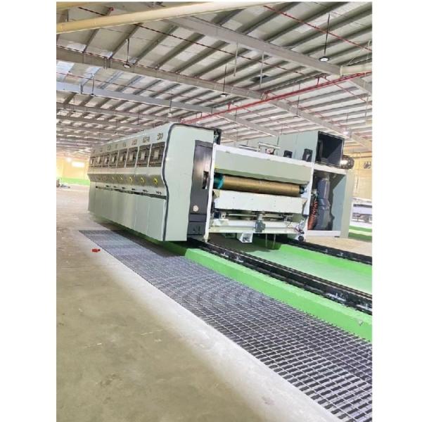380V High Speed Corrugated Carton Box Water-ink Printing Slotting Die Cutting