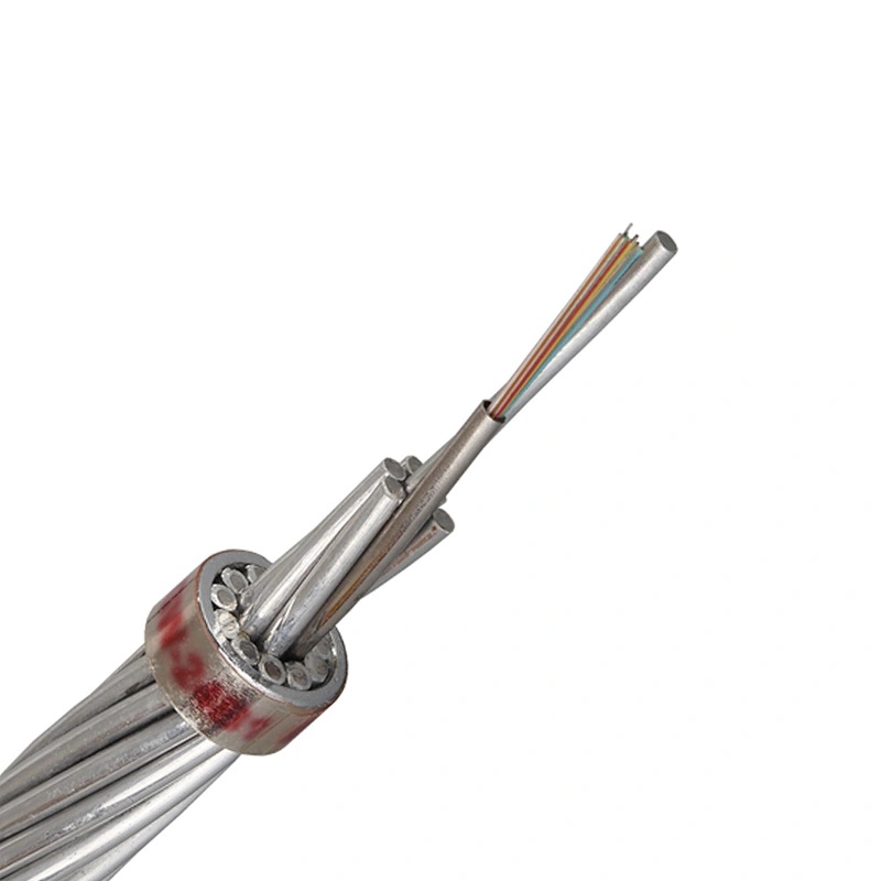 210 kN OPGW Fiber Cable Strip for Overhead Installation 2 to 144 Cores AA and As Wire