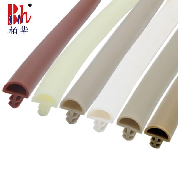 Extruded TPE Wooden Door Seal Strips Window Frame Rubber Seals Sound Insulation