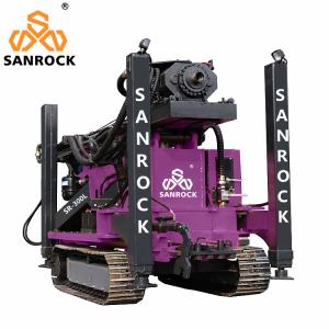 Quality Small Water Well Drilling Rig 91KW Diesel Engine Full Hydraulic Water Drilling Rigs wholesale