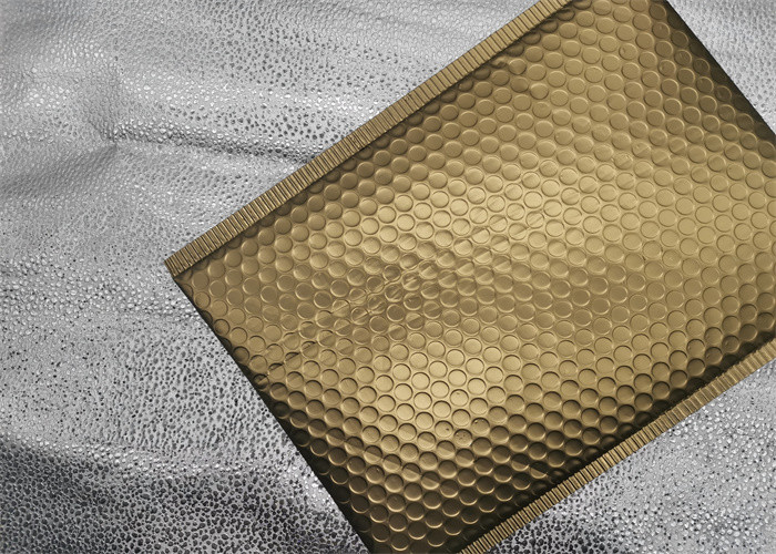 Metal PET Aluminum Poly Mailer Bubble Bags Self Adhesive Seal
